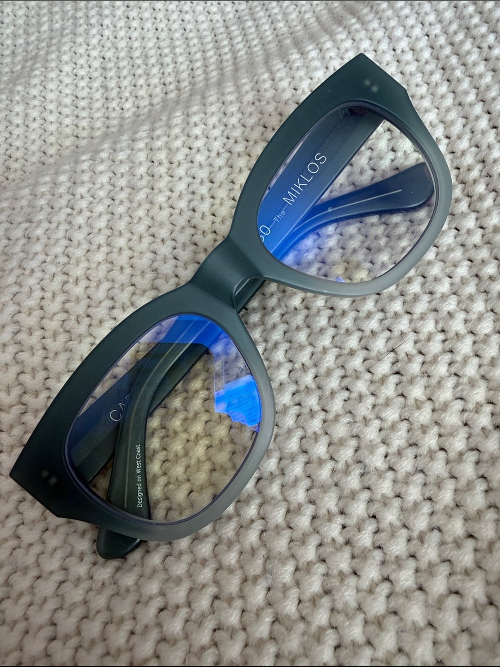 Caddis Miklos Reading Glasses, Brackish - Picture 2 of 12